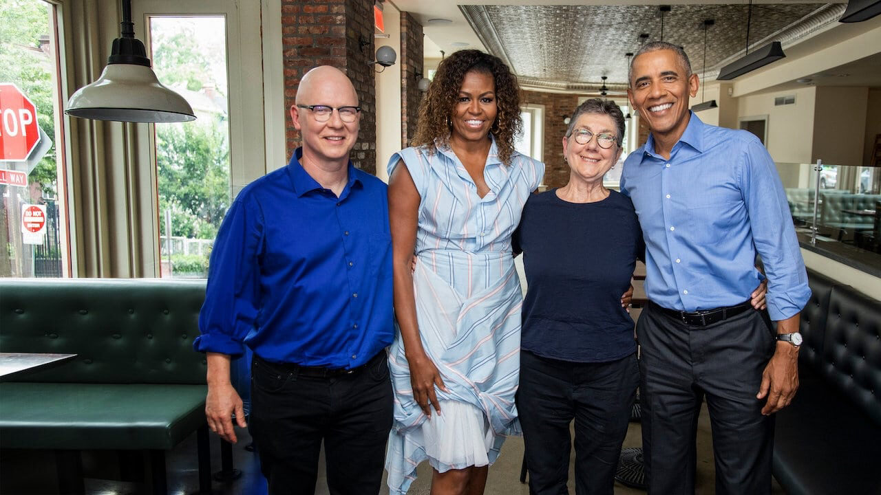 Công xưởng Hoa Kỳ: Trò chuyện với vợ chồng Obama Công xưởng Hoa Kỳ: Trò chuyện với vợ chồng Obama